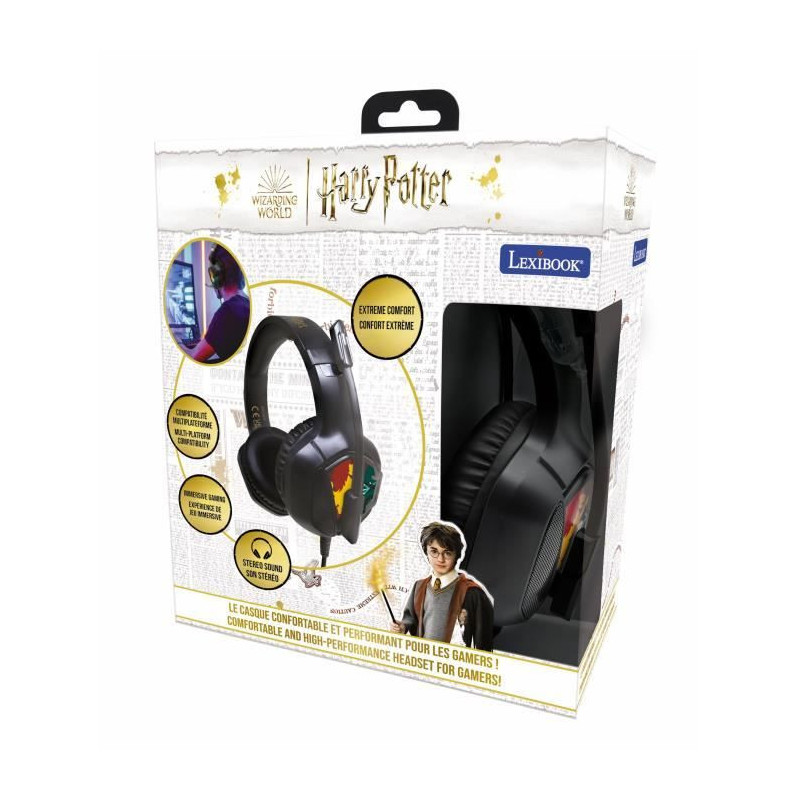 Harry Potter helmet for an immersive gaming experience. PC compatibili