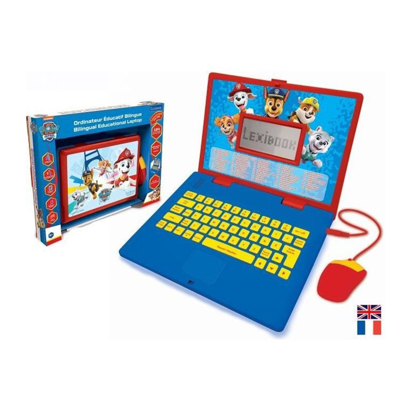 PAT 'PATROUILLE Bilingual educational computer (FR / EN) child LEXIBOO