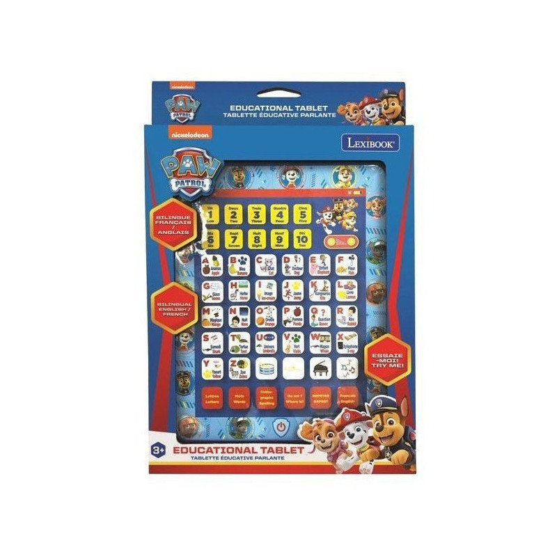 Paw Patrol bilingual educational tablet (EN / FR)