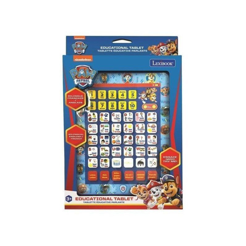 Paw Patrol bilingual educational tablet (EN / FR)