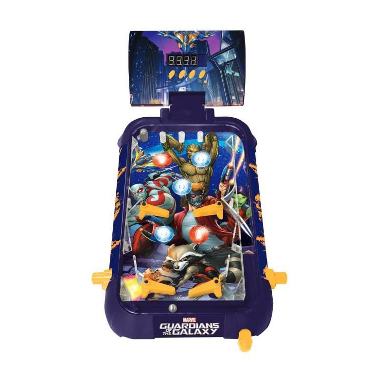Guardians of the Galaxy Electronic Pinball Machine with Light and Soun