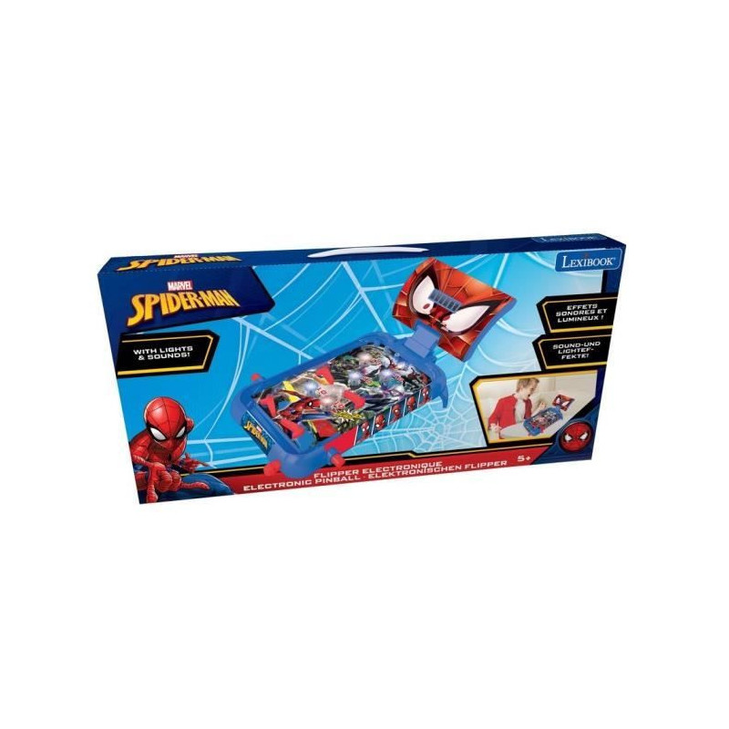 SPIDER-MAN - Electronic Pinball Machine - Light and sound effects