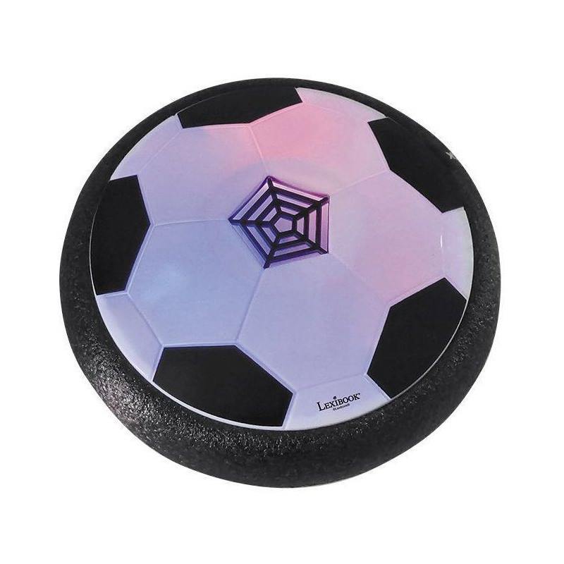 AeroFoot - Luminous foam hovercraft football disc with 2 goal cages, 1