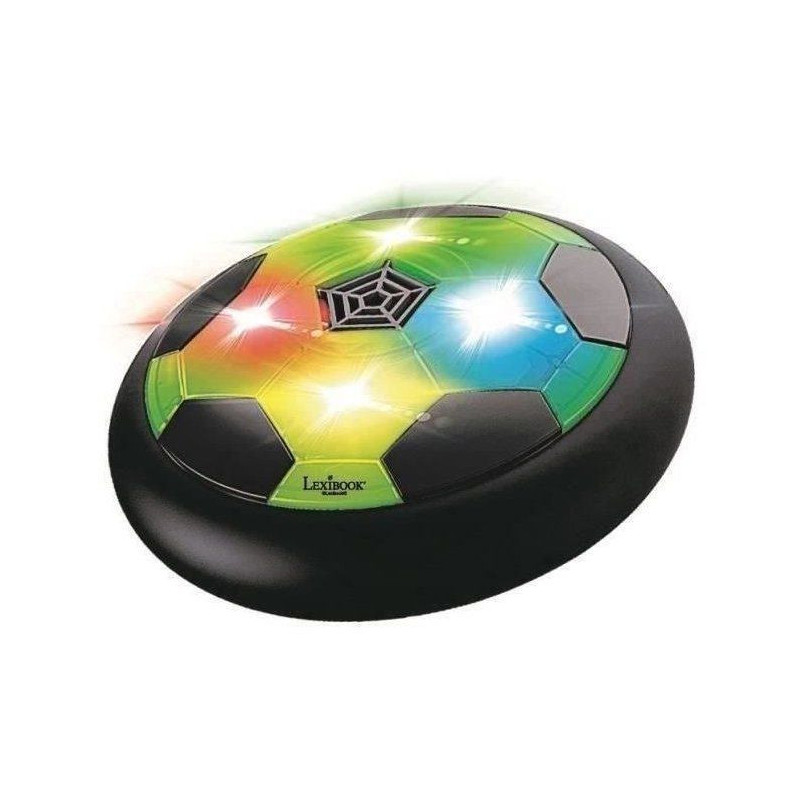 AeroFoot - Luminous foam hovercraft football disc with 2 goal cages, 1