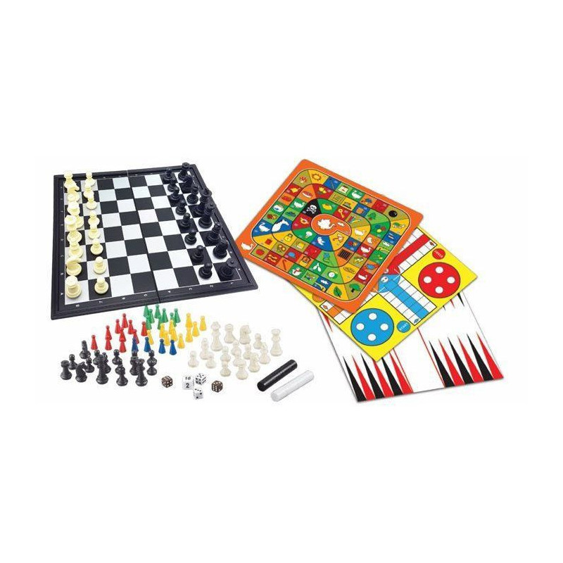 Magnetic board game - 8 games in 1 box