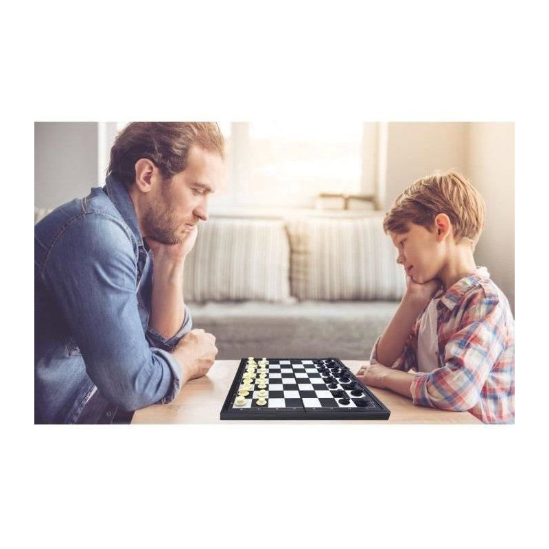 Magnetic board game - 8 games in 1 box