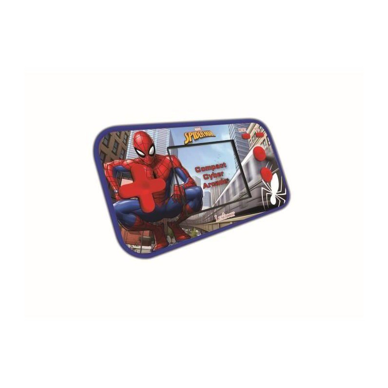 SPIDER-MAN Compact Cyber Arcade Kids Portable Game Console LEXIBOOK -