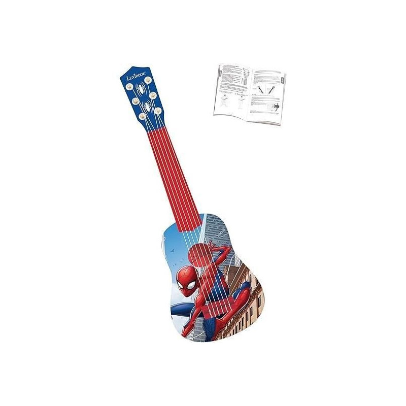 Lexibook - My First Spider-Man Guitar - 53cm - Learning guide included