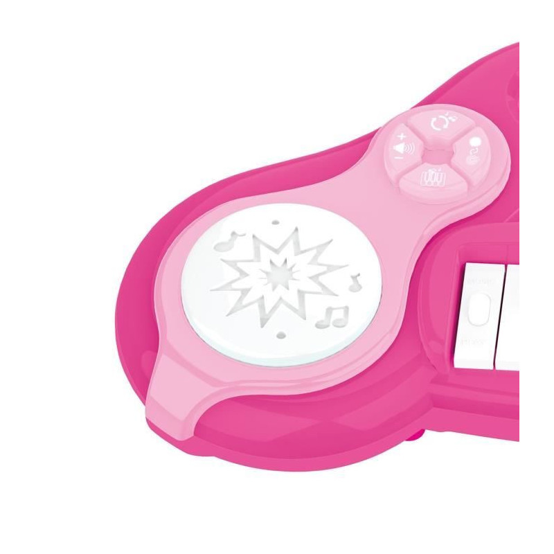 Barbie children's electronic piano with light effects and microphone