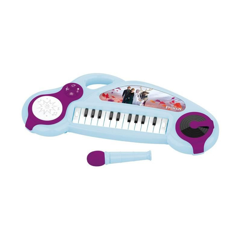 Frozen children's electronic piano with light effects