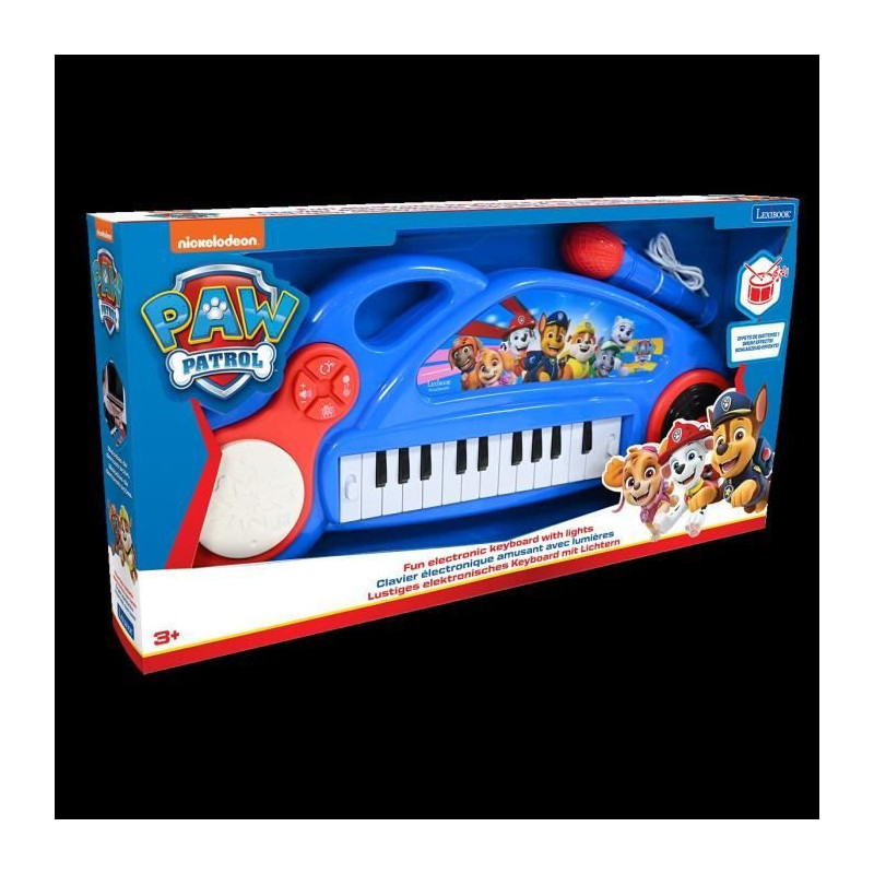 Paw Patrol electronic piano for children with light effects