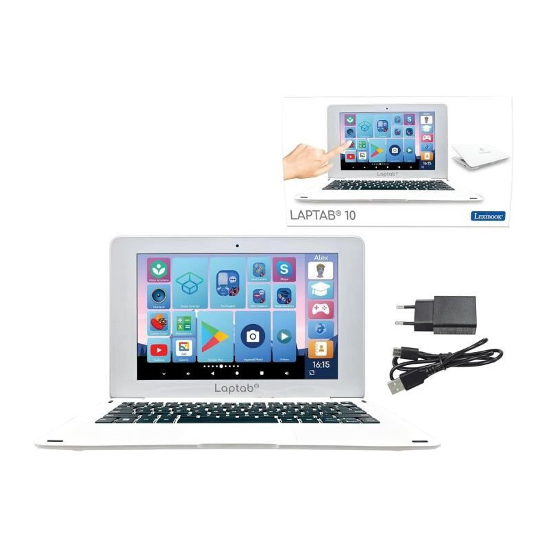 LAPTAB touchscreen laptop for children aged 7 and over - LEXIBOOK bran