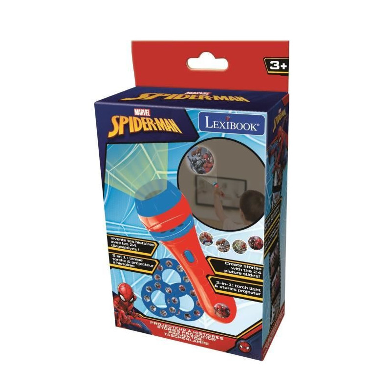 SPIDER-MAN Story projector - LEXIBOOK