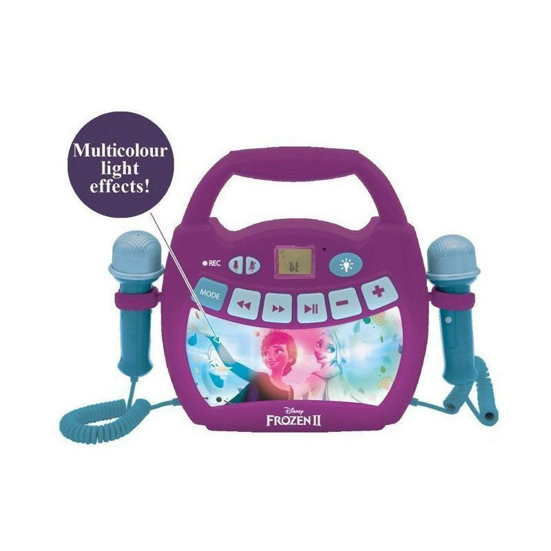 THE SNOW QUEEN - Bluetooth Speaker - Light Effects, Microphones and Re
