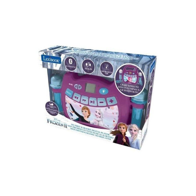 THE SNOW QUEEN - Bluetooth Speaker - Light Effects, Microphones and Re