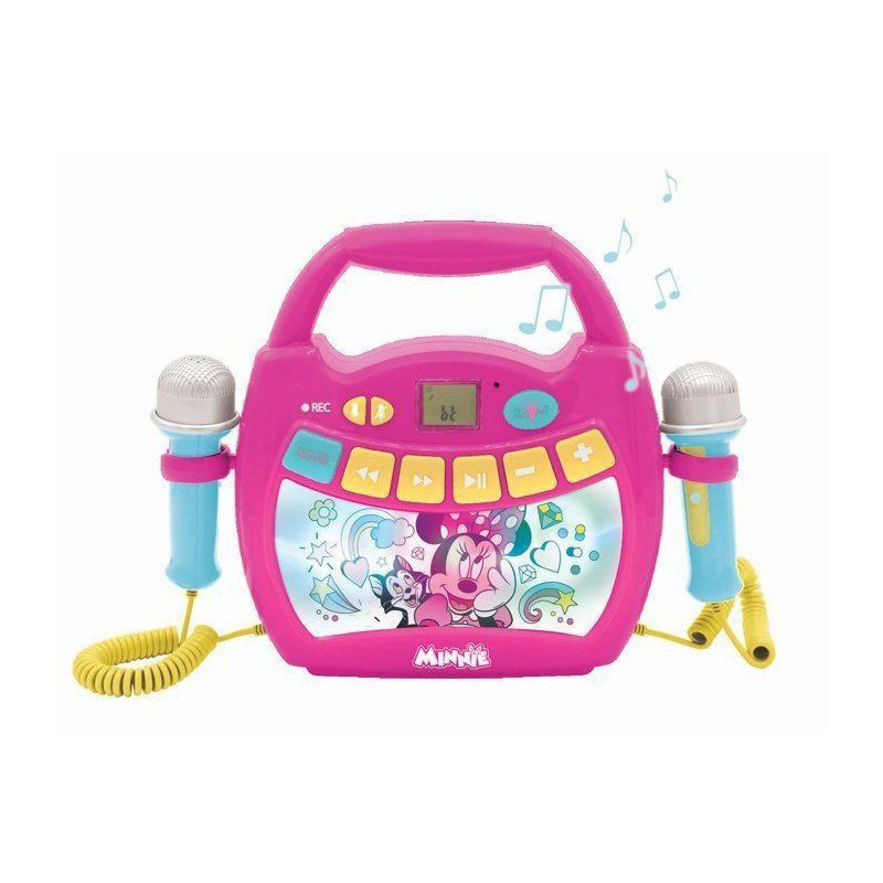 MINNIE MOUSE - Bluetooth Speaker - Light Effects, Microphones and Rech