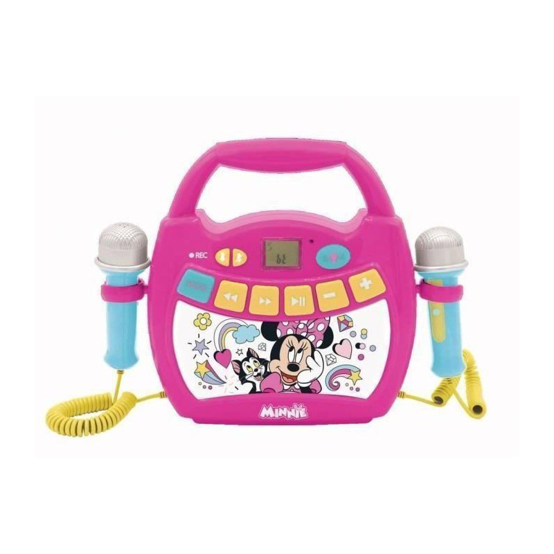 MINNIE MOUSE - Bluetooth Speaker - Light Effects, Microphones and Rech
