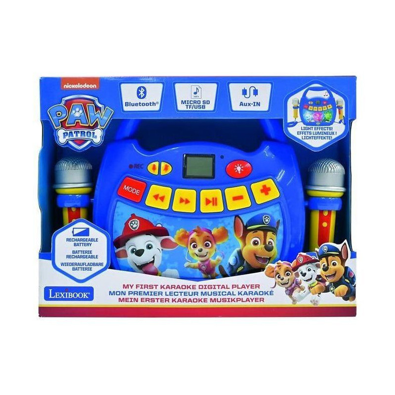LA PAT 'PATROUILLE - Bluetooth speaker - Light Effects, Microphones an