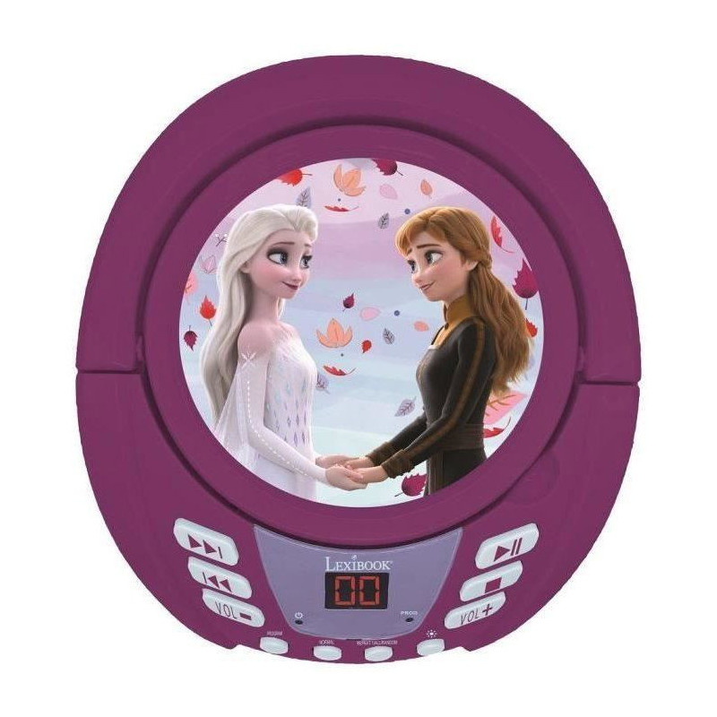 Frozen Bluetooth CD Player with Light Effects