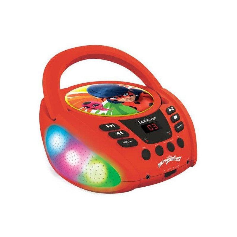 MIRACULOUS - Bluetooth CD player - Illuminated