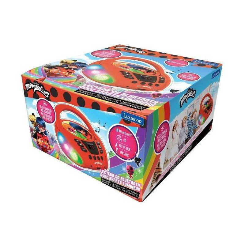 MIRACULOUS - Bluetooth CD player - Illuminated
