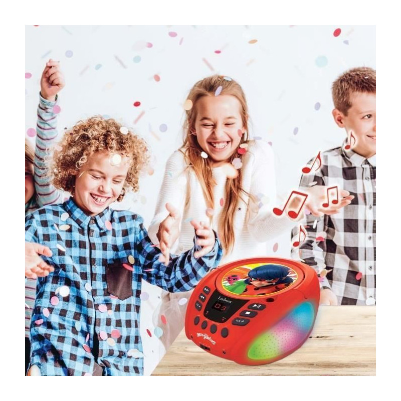 MIRACULOUS - Bluetooth CD player - Illuminated