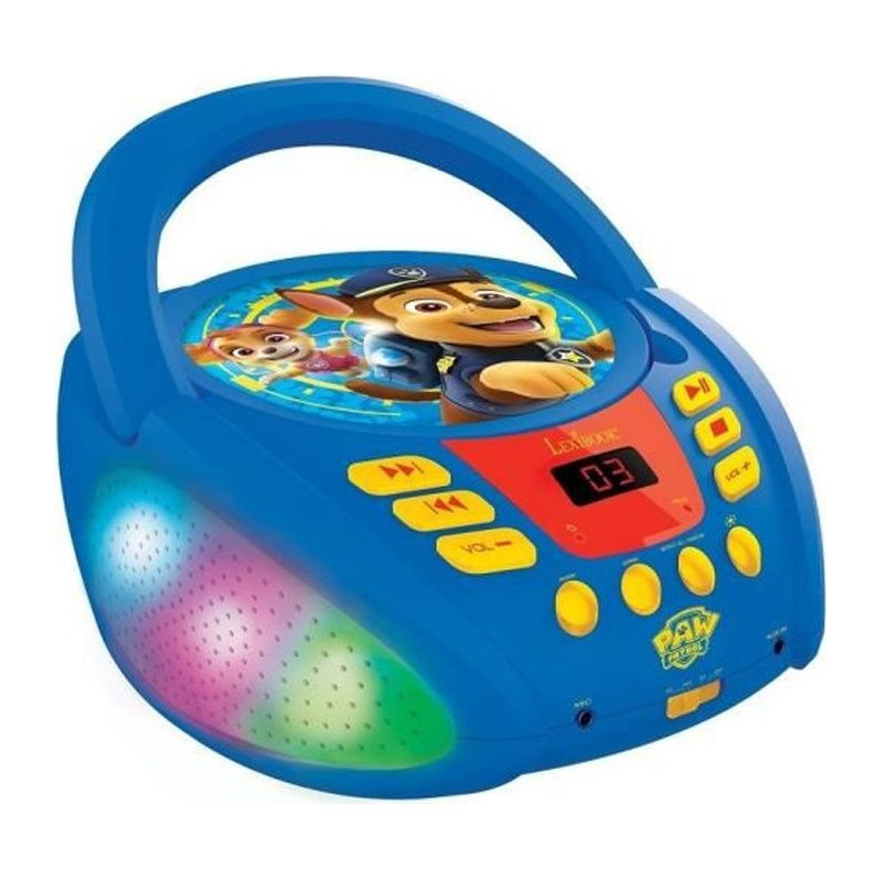 Paw Patrol Bluetooth CD Player with Light Effects