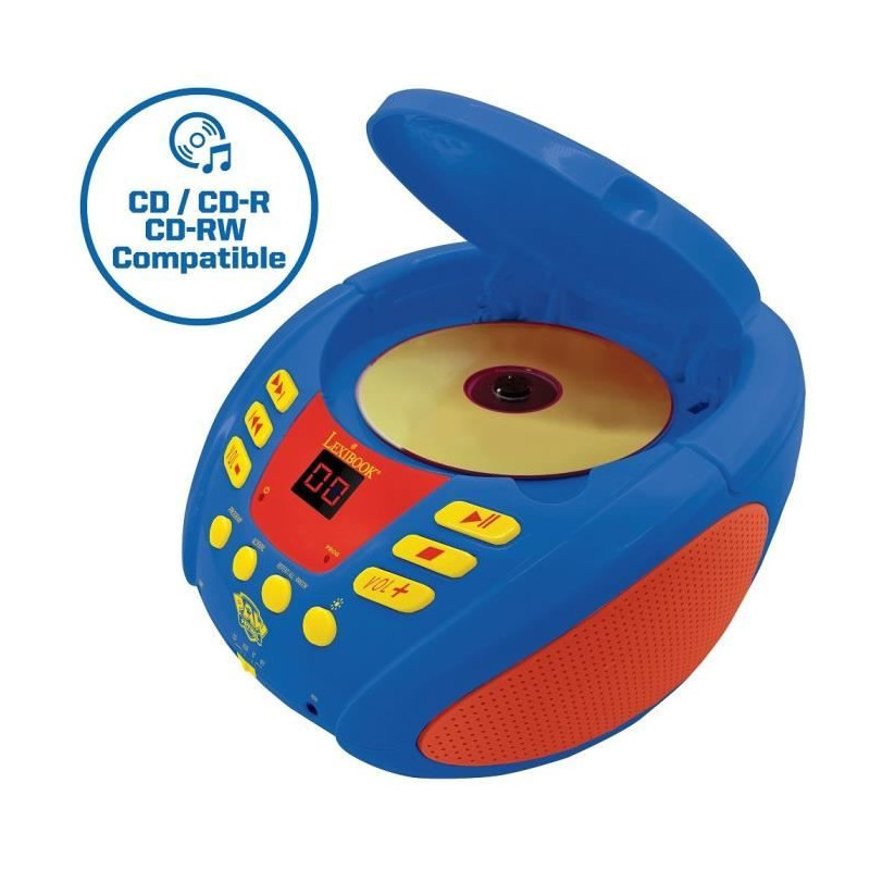 Paw Patrol Bluetooth CD Player with Light Effects