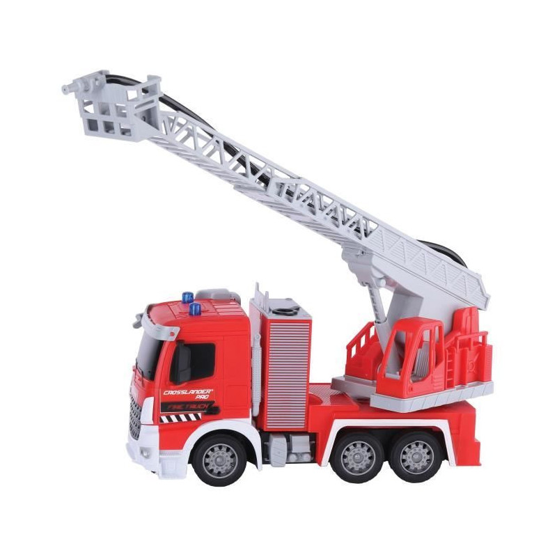 LEXIBOOK - CROSSLANDER PRO - Remote-controlled fire truck with sound a