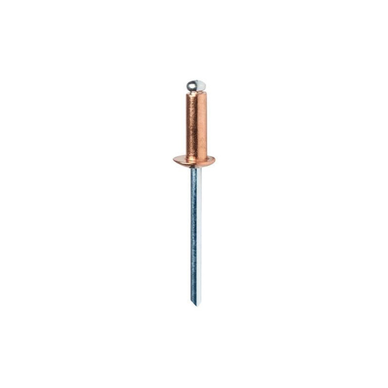 Rivets - Rapid - 5001467 - Aluminum - Copper - Ø 4.8x12 mm (50 pcs)