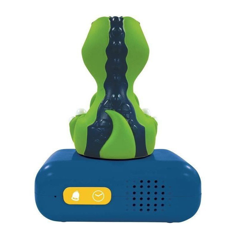 Digital awakening with light dinosaur light in 3D and sound effects