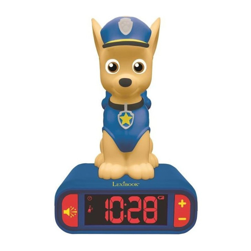 LEXIBOOK - Children's alarm clock with night light La Pat 'Patrouille