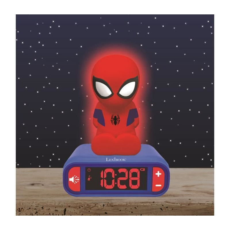 Spider-Man Clock Radio Alarm Clock