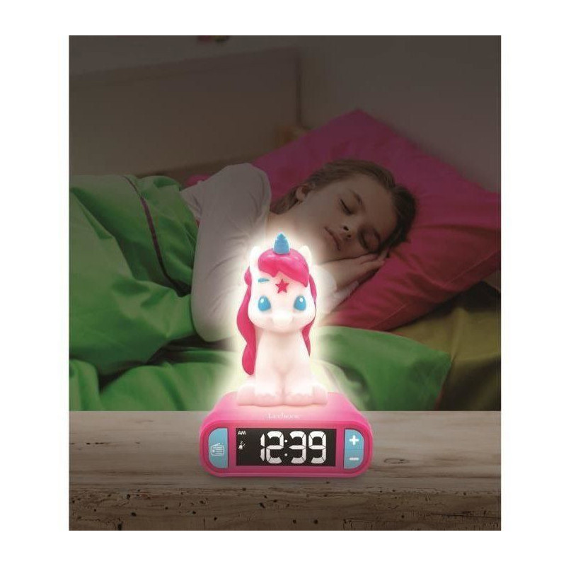 Unicorn Nightlight Alarm Clock