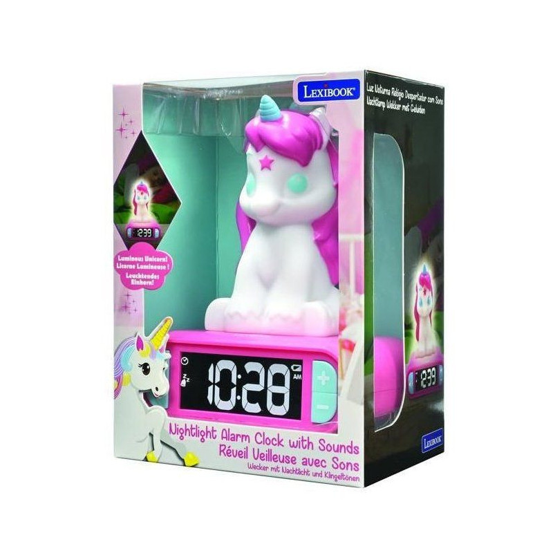 Unicorn Nightlight Alarm Clock