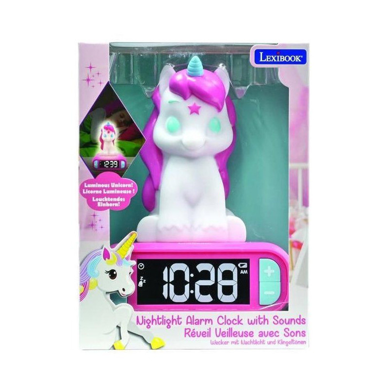 Unicorn Nightlight Alarm Clock