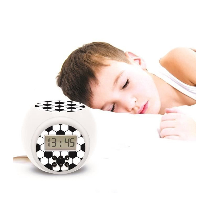 Alarm clock projector Football edition timer function LEXIBOOK