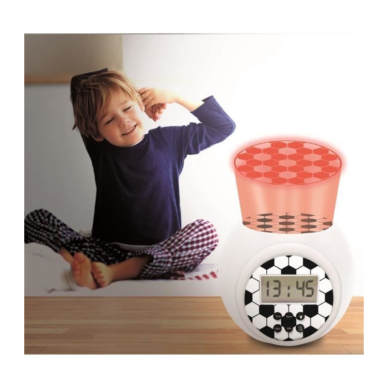Alarm clock projector Football edition timer function LEXIBOOK