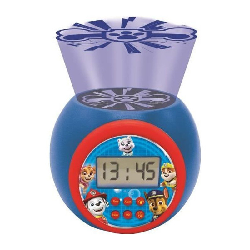 PAT 'PATROL Projector alarm clock timer function LEXIBOOK