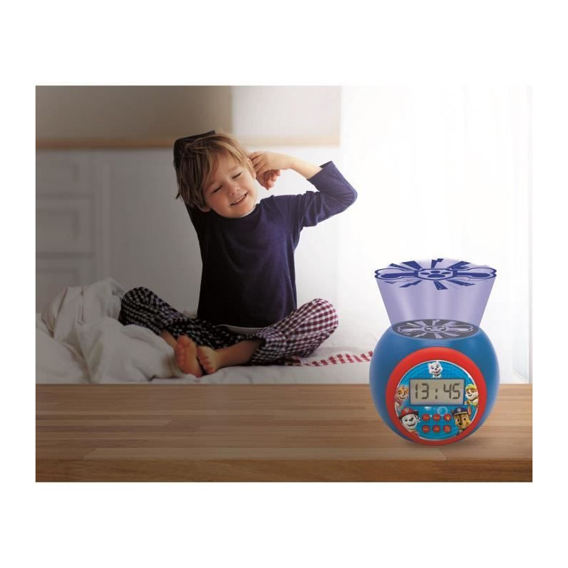 PAT 'PATROL Projector alarm clock timer function LEXIBOOK