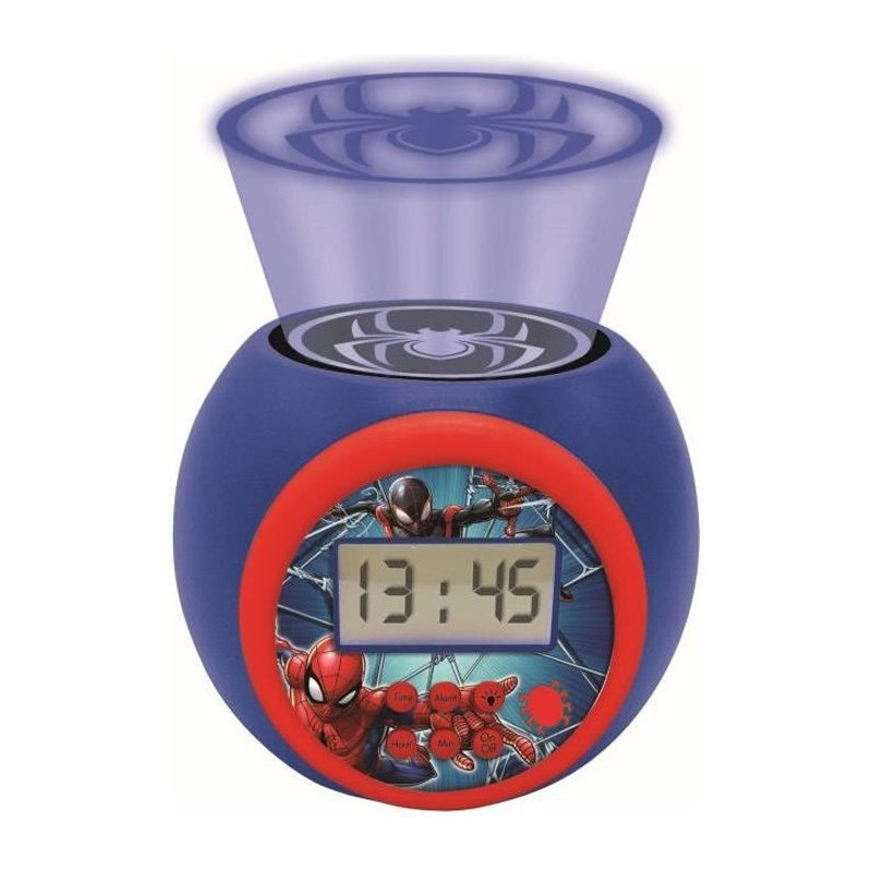 SPIDER-MAN Alarm clock projector timer function LEXIBOOK
