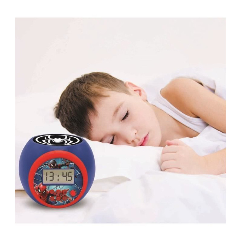 SPIDER-MAN Alarm clock projector timer function LEXIBOOK