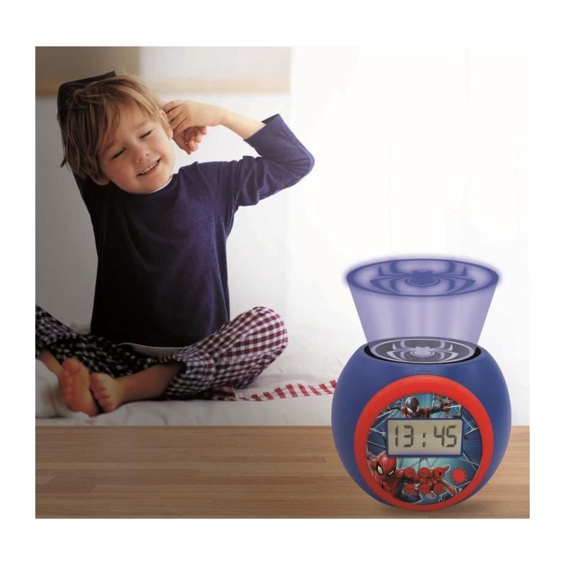 SPIDER-MAN Alarm clock projector timer function LEXIBOOK