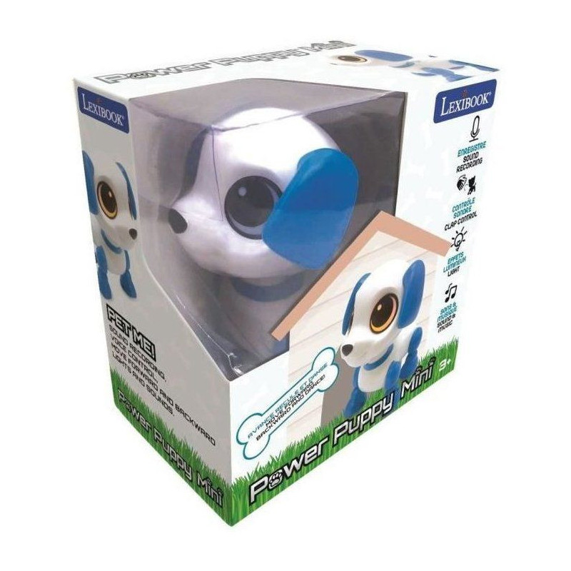 Power Puppy Mini - Robot dog with light and sound effects, hand click