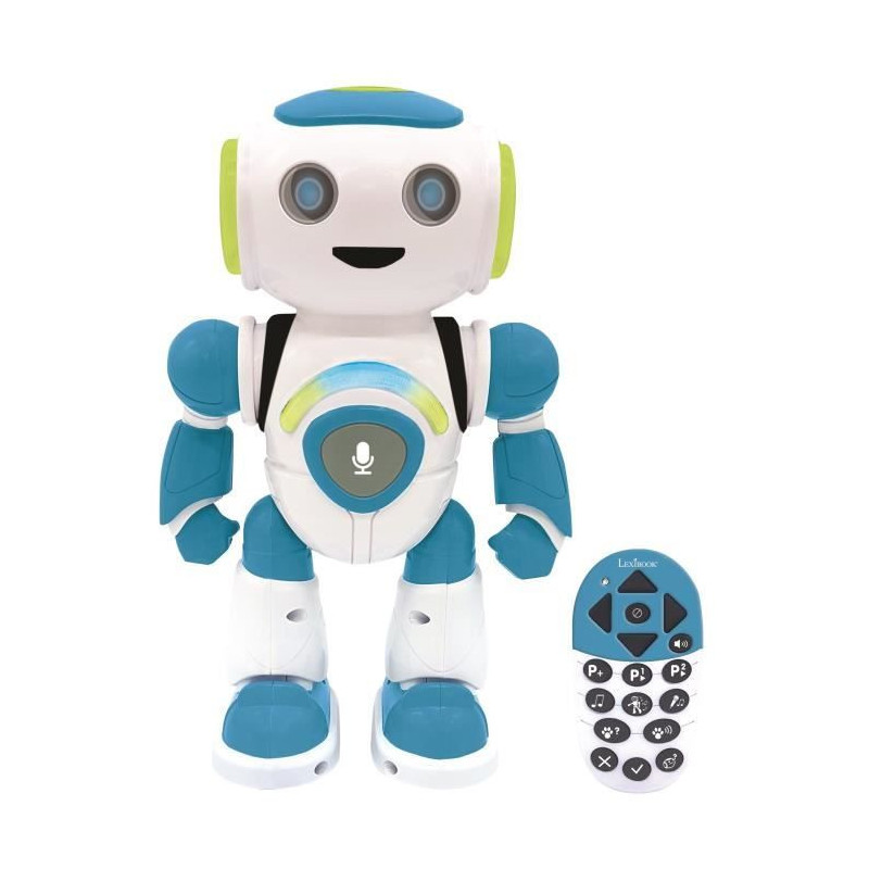 LEXIBOOK - POWERMAN Junior - Interactive Educational Robot - Ages 3+