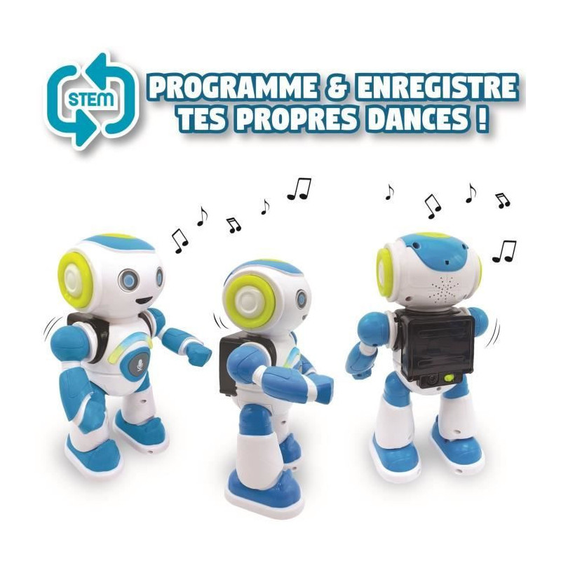 LEXIBOOK - POWERMAN Junior - Interactive Educational Robot - Ages 3+