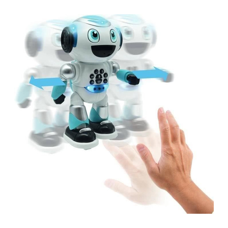 Powerman Programmable Robot with Quiz, Music, Games, Disc Throw, Stori