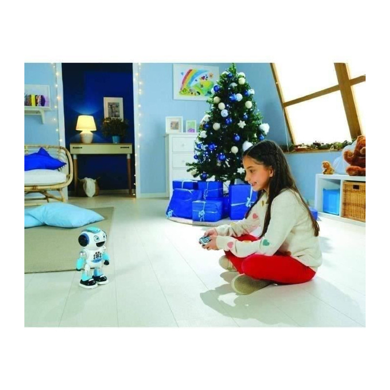 Powerman Programmable Robot with Quiz, Music, Games, Disc Throw, Stori