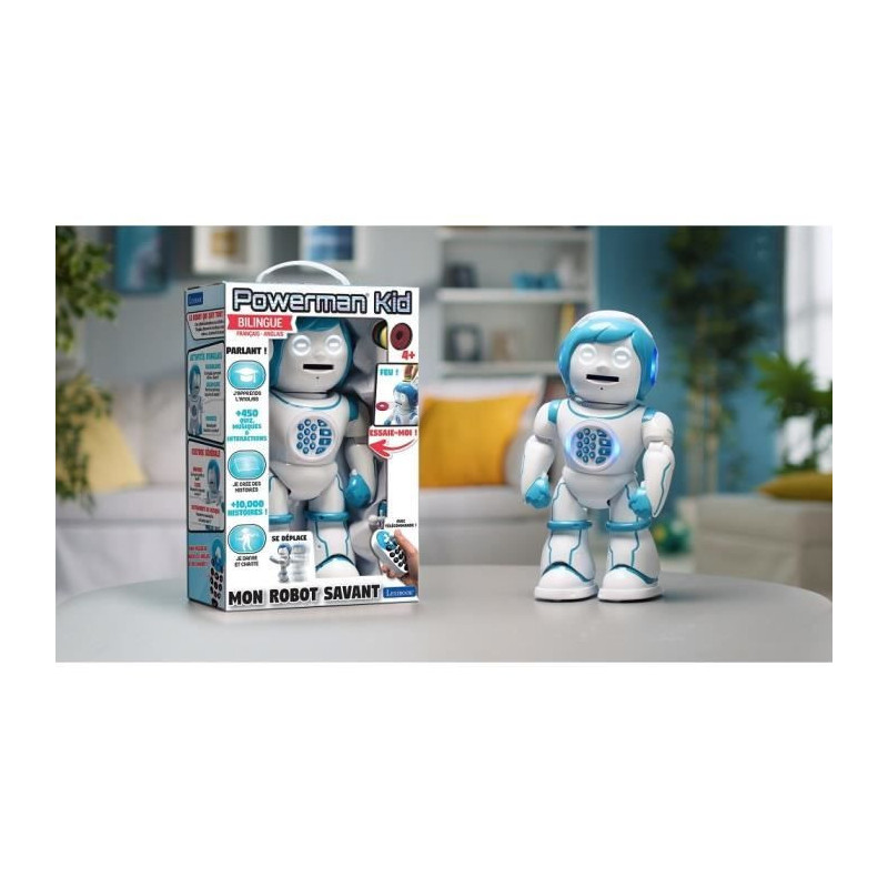 LEXIBOOK Powerman Kid Bilingual Educational Robot