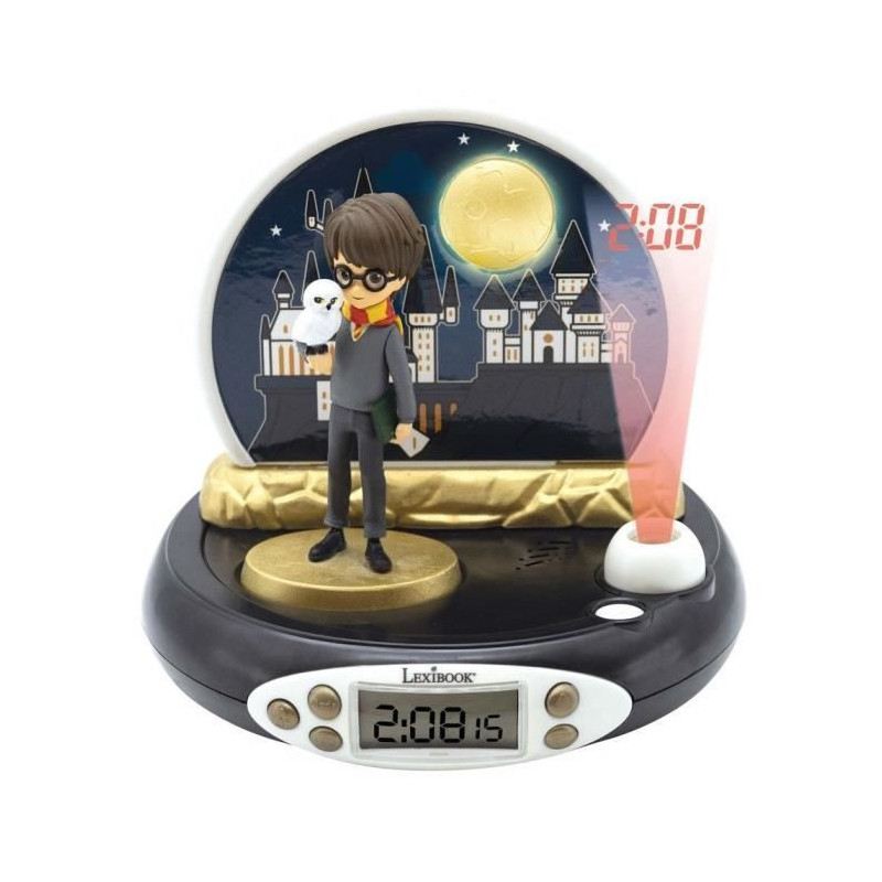 HARRY POTTER - 3D Projector Alarm Clock - Magic Sounds